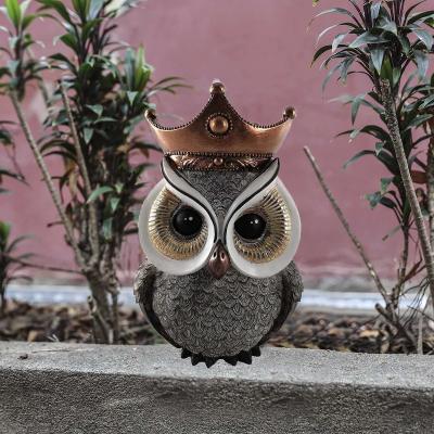 China Bird control owl figurines is extremely realistic, bird deterrents, outdoor Halloween statue, nature pest enemy repellent the garden yard for sale