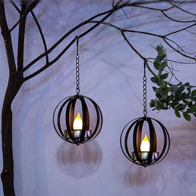 China Garden 2 Pack Outdoor Christmas Decorations, Outdoor Solar Hanging Garden Decor Lights Patio Decor for Lawn, Garden, Yard, Tree for sale