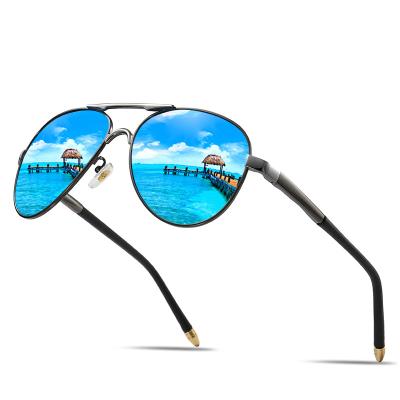 China Sports Sunglasses 2022 Fashion TAC HD Frame Men Big Classes Polarized Sun Glasses Male Outdoor Sports Driving UV400 Mount Sun Glasses for sale