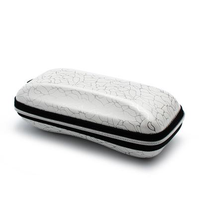 China Microfiber All Function Fashion Glass Boxes New Ellipse Zipper Glasses Case Square Glass Cloth for sale