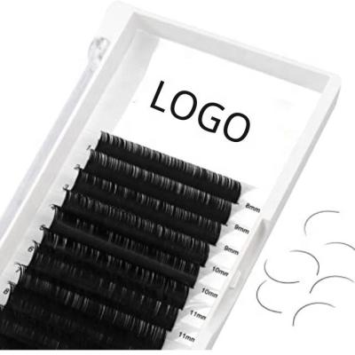 China Velyx Natural Soft Hot Selling 100% Different Handmade Individual Volume Silk Individual Lashes Premium Classic Eyelash Extensions Different for sale