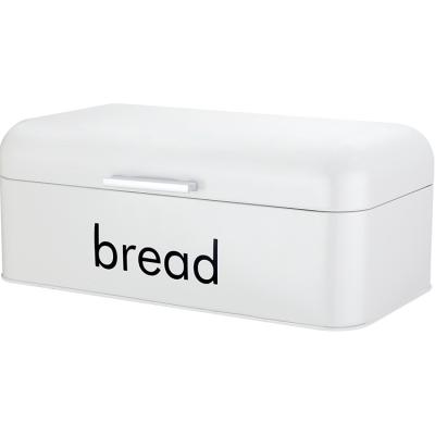 China Viable Hot Sale Custom White Clear Metal Dusting Bread Bin for sale