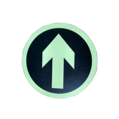 China Safety Signs Evacuation Route Emergency Exit Photoluminescent Mark Safety Guidance Illuminated Warning Sign for sale