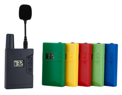 China Rechargeable portable tourguide system for museum 1000mAh for sale