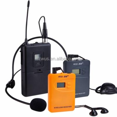 China Long-range tourism guide wireless walkie-talkie, group tour guide device, tour visiting, meeting, translation, teaching, training for sale