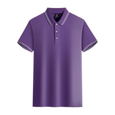 China Anti-Wrinkle Wholesale Men's 100% Cotton Golf Polo Fashion Short Sleeve Polo Shirts for sale