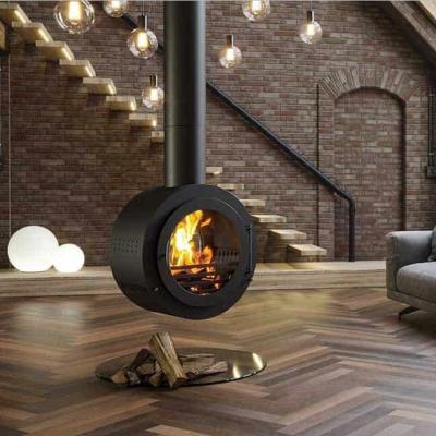 China 700mm Innen-Heater Suspended Hanging Fireplaces Wood brennender Ofen zu verkaufen