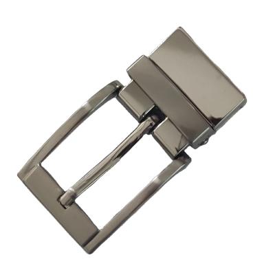 China Belt Accessory Quality Guaranteed Customizable Cheap Belt Reversible Metal Pin Clip Buckle for sale