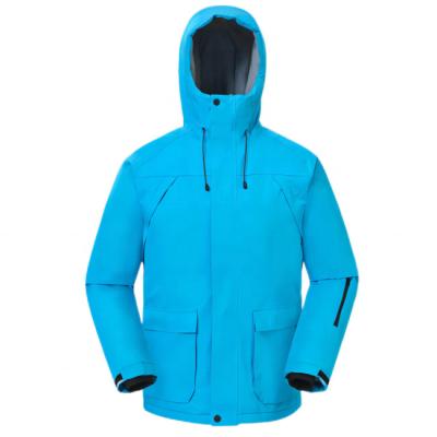 China Factory Supply Breathable Polyester 10000mm Winter Outdoor Sport Custom Waterproof Windproof Jacket For Men Winter for sale