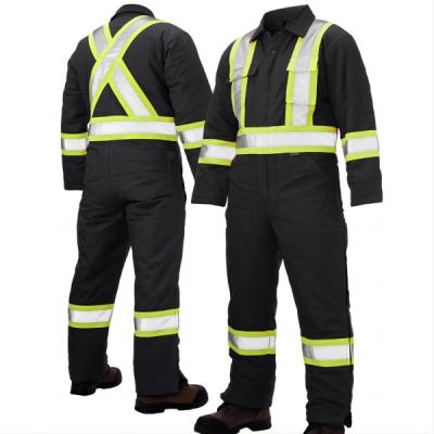 China Custom Boilersuit Mens 100% Cotton Fabric Working Clothes Coverall Workwear Safety Breathable Boiler Suits for sale