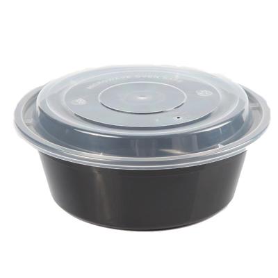 China Food Packaging reusable bowl sealed deli container pp plastic food container plastic dinner bowl for sale