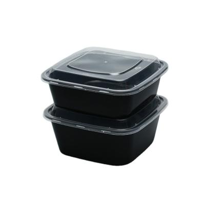 China Food Packaging Disposable Lunch Box Plastic Lunch Box Disposable Food Container for sale