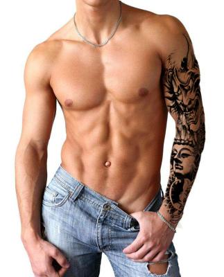 China Extended Arm Temporary Wholesale Temporary Sleeve Tattoo Sticker For Men for sale