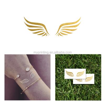 China Wings Temporary Tattoo, Supermen Tattoo, Metallic Flip Symbol Temporary Tattoo for sale