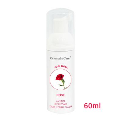 China OEM Oriental Care Rose 60ML OEM and ODM yoni wash rose water yoni wash with logo for sale