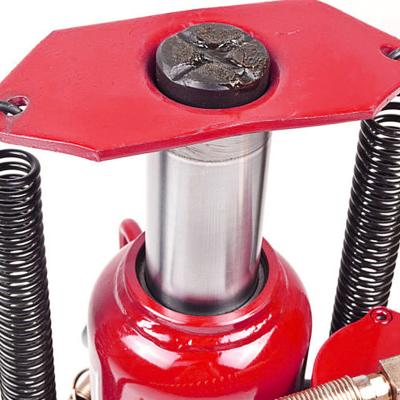 China Lifting Tools Compressor For 50 Ton Air Double Cylinder Acting Hydraulic Aluminum Bottle Jack With Sale for sale