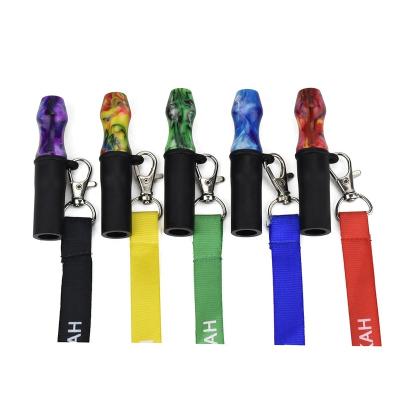 China Silicone Resin Hookah Mouthpiece With Hang Tips Colorful Manufacturer Wholesale Mouth Shisha Hookah Accessories for sale