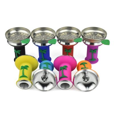 China Wholesale Aluminum Manufacturer Hookah Hookah Head with Stainless Steel Plate Shisha Accessories Hookah Accessories for sale