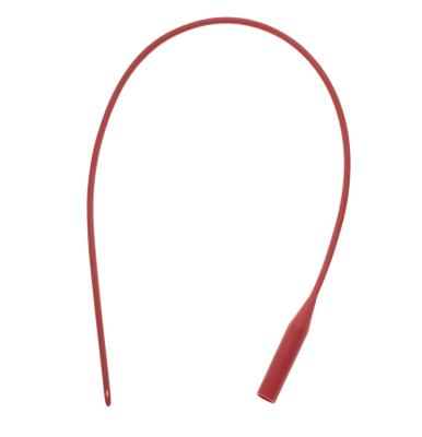 China Medical Grade PVC Red Rubber Urethral Catheter for sale