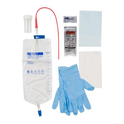 China Personal Care Factory Supply OEM Male And Female Other Urinary Catheter PVC Latex Medical Consumable Sterile Incontinence Urine Kit for sale