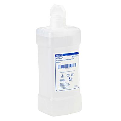 China Sterile Water Respiratory Therapy Medical Disposable Sterile Water 1000 Ml For Inhalation for sale