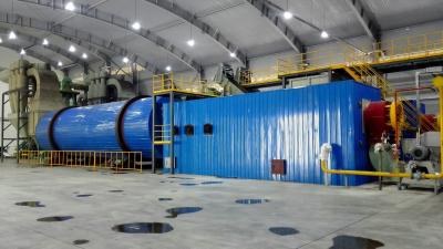 China 1300-3000mm Roller Diameter Rotary Drum Dryer for Bone Meal Processing Capacity of 80-500 Tons Per Day High Capacity for sale