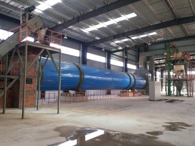 China Highly Adaptable Sludge Rotary Drum Dryer Heat Exchange Area of 50-1000m2 Technical Guidance Provided by Good Engineers for sale