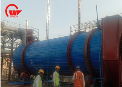 China Compact Vacuum Drum Dryer , Transmission Inorganic Minerals Industrial Rotary Dryer for sale