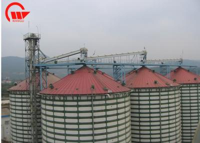 China Sistemas de transporte automatizados completamente fechados, transporte de correia da grão para o silo do armazenamento à venda