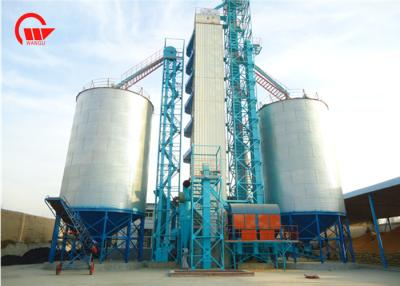 China PLC Control Maize Drying Line 1000-3000kg/H 30-120℃ Temperature Range zu verkaufen