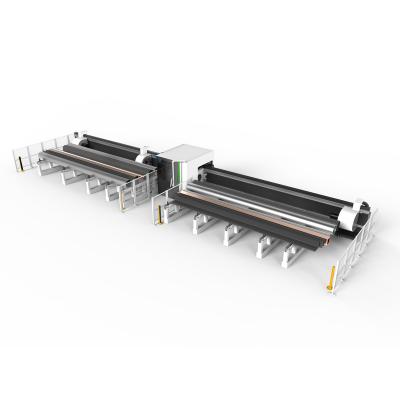 China 60-460mm automatic tube laser cutting machine high power metal tube cutter for sale for sale