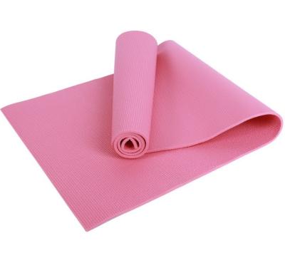 China Yoga Pilate Exercise Stretching Products Fitness Mat Friendly Organic PVC Yoga Mat Custom Foldable Mat for sale