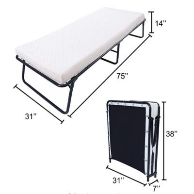 China New List Easy Assembling Morden Foldable Strong Foldable Bed Foldable for sale