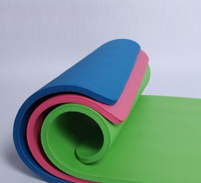 China 2021Hot Products Anti SlipWear-Resistant Gym Fitness NBR Yoga Mat For Pilates For Sales With Factory Price for sale