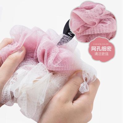 China All Natural Bath Body Health Care Massage PE Plastic Soft Natural Flower For Bath For Sales for sale