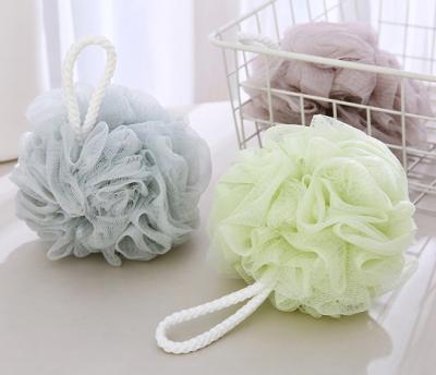 China All Natural Cleansing Bath Skin Surface PE Plastic Soft Natural Flower For Bath Shower For Sales for sale