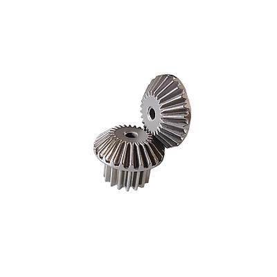 China Factory Customized High Precision Powder Metallurgy Iron Bevel Ring Gear Small Double Set for sale