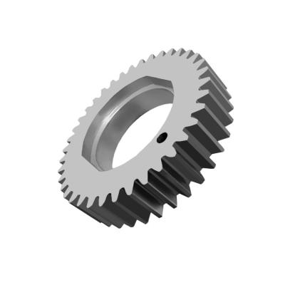 China Hotels Powder Metallurgy Process Produce 38 Teeth Sinter Iron Shaft Spur Gear for sale