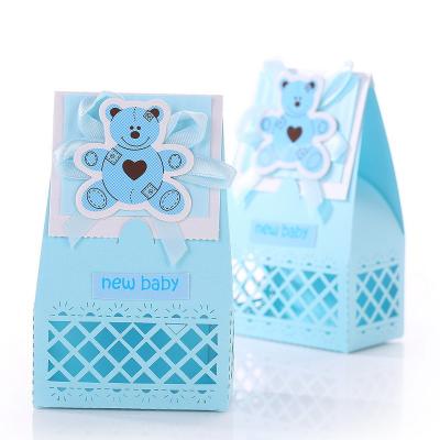 China Handmade Baby Candy Box Wedding Cute Chocolate Box Candy Box Birthday Gift Bags for sale