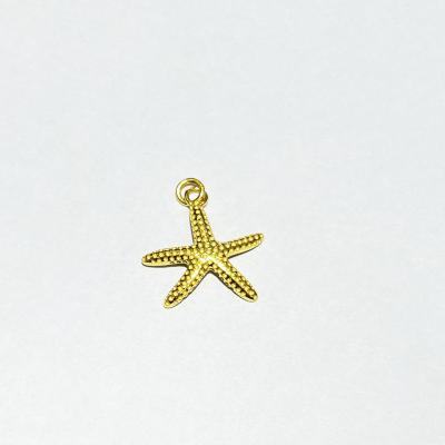 China Cute High Quality 925 Sterling Silver 18 K Plated Pendant Necklace Cute Animal Starfish Silver Pendant Necklace women's jewelry 2023 for sale