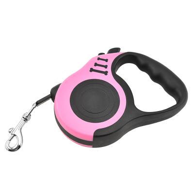 China Custom Outdoor Leash New Pet One-Button Dog Retractors Dog Harnes Wholesale Automatic Retractable Dog Leash for sale