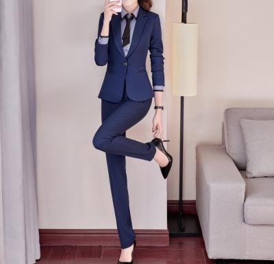 China High Quality Anti-Wrinkle Hg Ladies Office Career Women Double Breasted Suit, Evening Wear Women's 5 Piece Suits With Skirt Pants Invest for sale