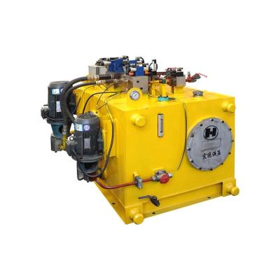 China Tight seal Customized oil tank pump pipeline integrated block hydraulic system power station hydraulic station for sale