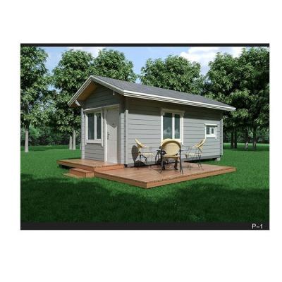 China Modern Low Cost Easy Assembly Prefab Small Size-Heavyweight Wooden House for sale