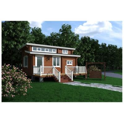 China Modern cheap easy assemble prefab small-heavy wooden house for sale