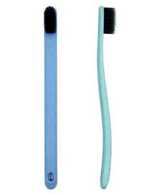 China Eco-Friendly Manual Wheat Straw Biodegradable Toothbrush for sale