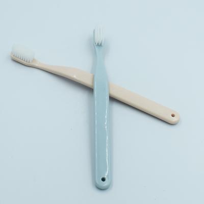 China PLA Home Eco-Friendly Biodegradable Adult Toothbrush for sale