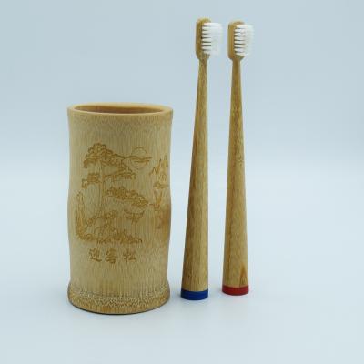 China Biodegradable bamboo toothbrush for sale