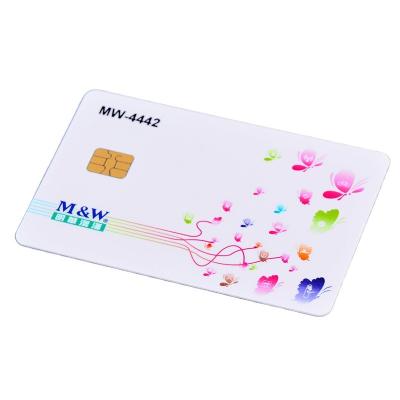 China Wholesale Blank SLE4442 FM4442 Contact Smart Chip Card for sale