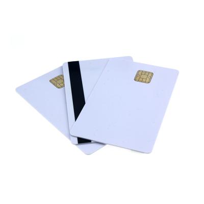 China Contact Wholesale Smart IC Card SLE4428 FM4428 /White PVC Card CR80 Waterproof/Waterproof Custom ID Card for sale